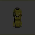 Green Military Armored Vehicle With Red Star Emblem And Number 129