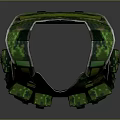 Camouflage Tactical Vest With Multiple Pockets And Adjustable Straps For Outdoor Activities