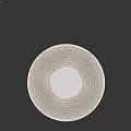 Mushroom Shaped White Ceiling Light with Simple Modern Design and Soft Illumination