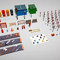 Game props 3d model
