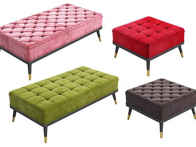 Modern Shoe Changing Stool Soft Bag Shoe Changing Stool 3d model Modern Shoe Changing Stool Soft Bag Shoe Changing Stool 3d model