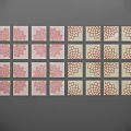 mosaic tile small mosaic tile mosaic tile traditional pattern seamless wall decoration 3d model
