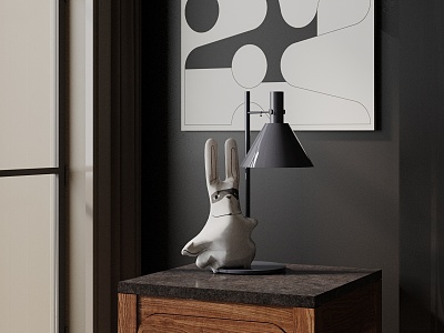 Modern table lamp model