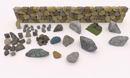 Modern Stone 3d model