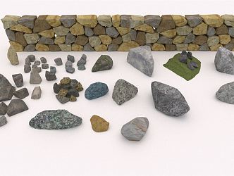 Modern Stone 3d model