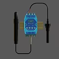 Sensor Agricultural Aquaculture pH EC Two-in-One Sensor Industrial Sewage Monitoring Electrode Probe Detector 3d model