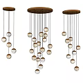 Modern Spherical Pendant Light With White Marble And Gold Hanging Design