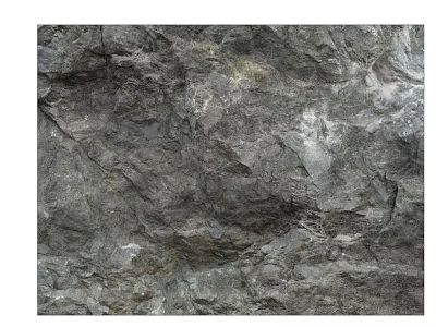 Natural Gray Rock Texture Wall With Rough Surface For Interior Design 3d model