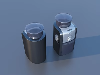 Two Kenwood Electric Grinders With Black Modern Design For Kitchen Use 3d model