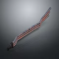 Practical Household Daily Living Tool With Long Striped Handle And Ergonomic Design For Home Use