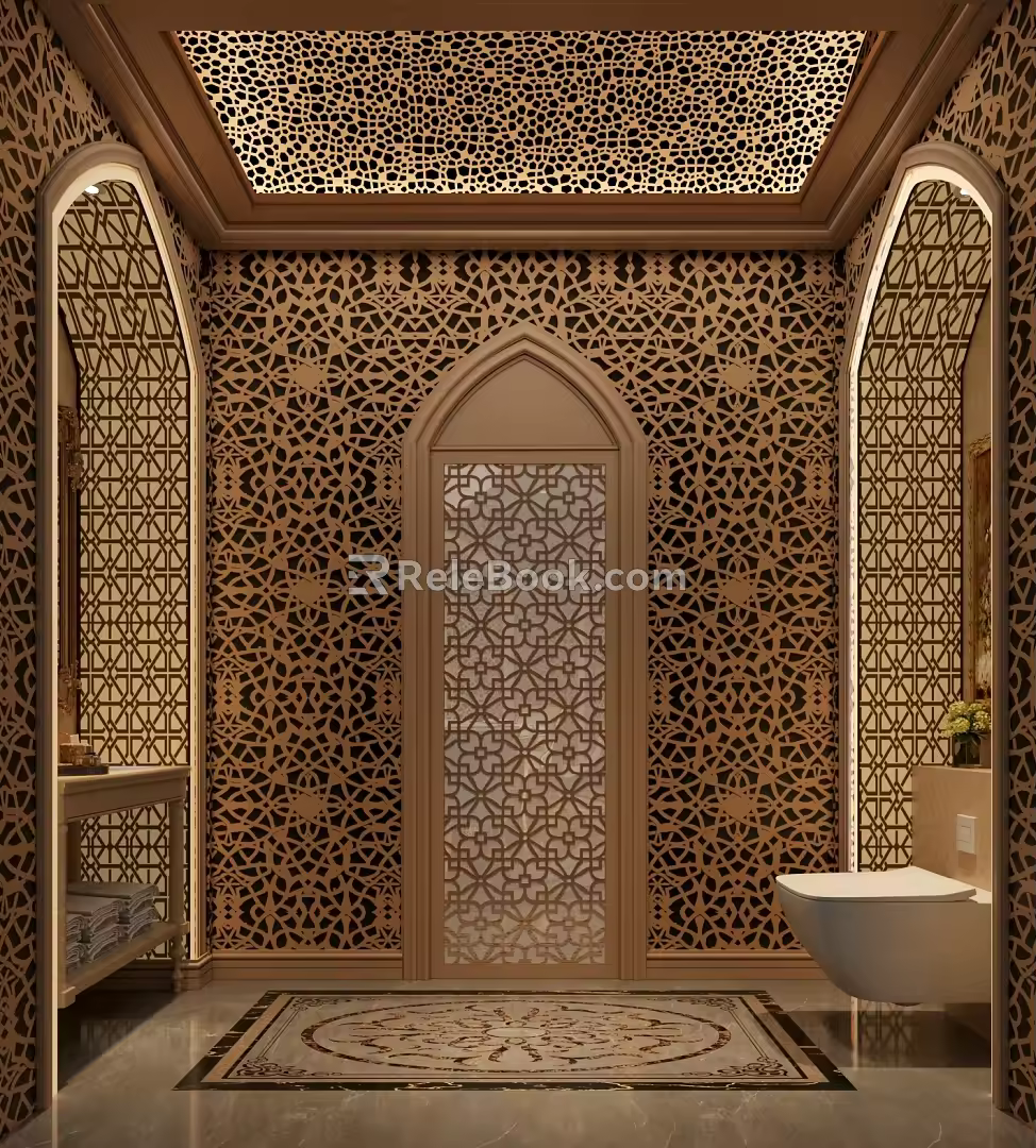 Arab Toilet 3d model