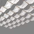 Chinese Style Curtain Slow Ceiling Curtain Slow Ceiling Hanging Fabric Academy Curtain Tea Room Ceiling Study Ceiling Library Ceiling College Ceiling 3d model