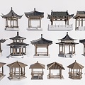 Chinese Style Landscape Pavilion Chinese Style Pavilion Chinese Style Pavilion Ancient Pavilion Antique Pavilion 3d model