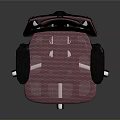 Comfortable Pink Office Chair With Mesh Back Headrest And Black Armrests