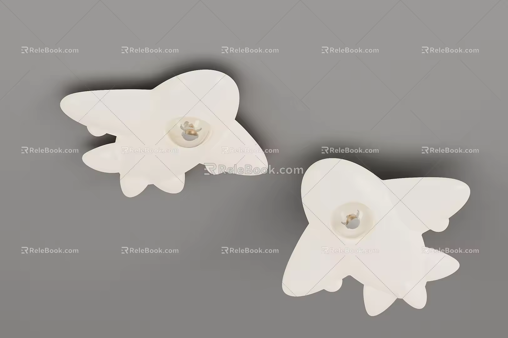 Modern Ceiling Lamp Children Ceiling Lamp Bedroom Ceiling Lamp Cream Wind Ceiling Lamp 3d model