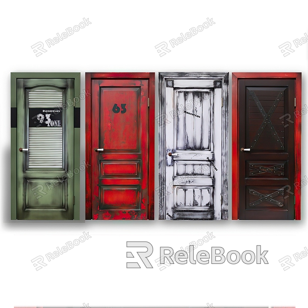 Industrial wind single door model