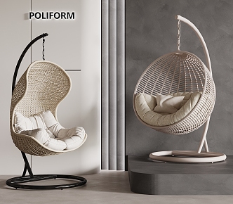 Modern Hanging Chair Indoor Hanging Chair 3d model