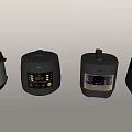 Various Modern Kitchen Electric Pressure Cookers With Digital Display And Buttons