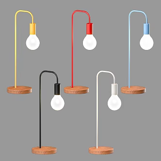 Nordic Simple Table Lamp Table Lamp Simple Table Lamp 3d model