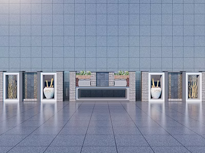 Wall Retaining Wall Cultural Wall Classical Culture Landscape Wall Courtyard Wall Cultural Museum Courtyard Wall Campus Landscape Wall 3d model