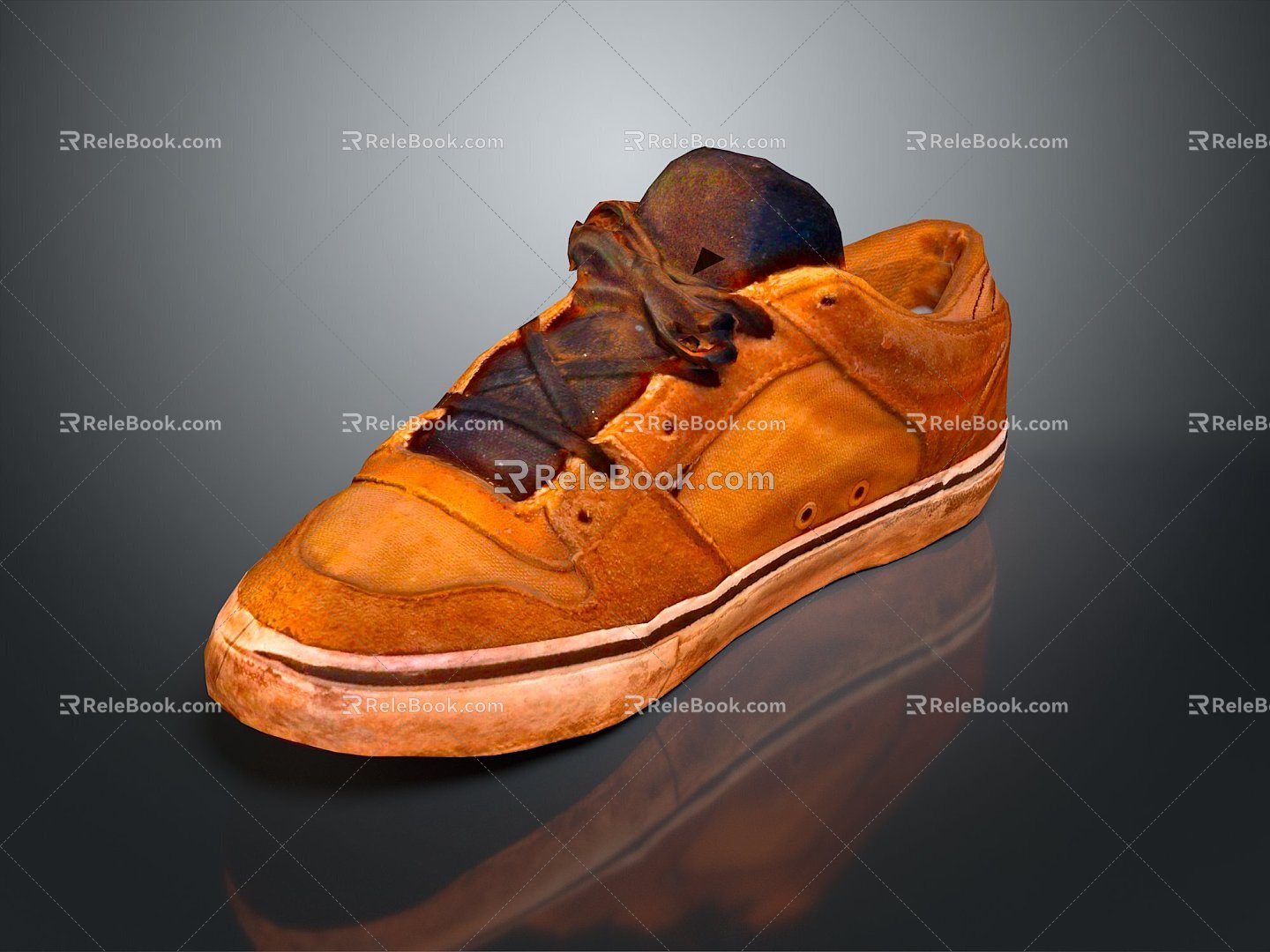 Casual Shoes Jogging Shoes Doo Shoes Loafers Flat Shoes Low Top Shoes Low Top Shoes Loafers 3d model