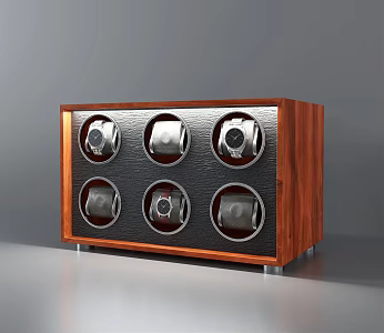 Modern Watch Storage Box 3d model