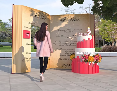 Modern Beauty Chen 3d model