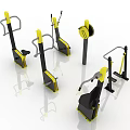 Fun Children's Play Area With Safe Colorful Slides Swings And Climbing Equipment