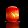 2024 New Year Check in Photo Spot With Red Lantern Star Patterns People Taking