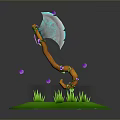 Tomahawk Axe Wooden Axe Handle Axe Mountain Axe Chopping Wood Axe Chopping Wood Axe Magic Axe 3d model