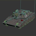 Industrial LOFT Tank World War II Tank World War I Tank Heavy Tank 3d model