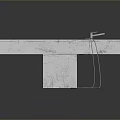 Sleek Stainless Steel Sink With Faucet Drain Pipe And Reflective Surface