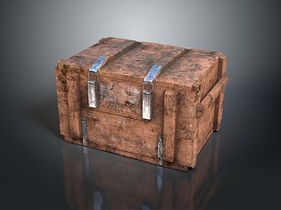 ammunition box arms box arms box military box wooden crate wooden crate old wooden crate wooden crate 3d model