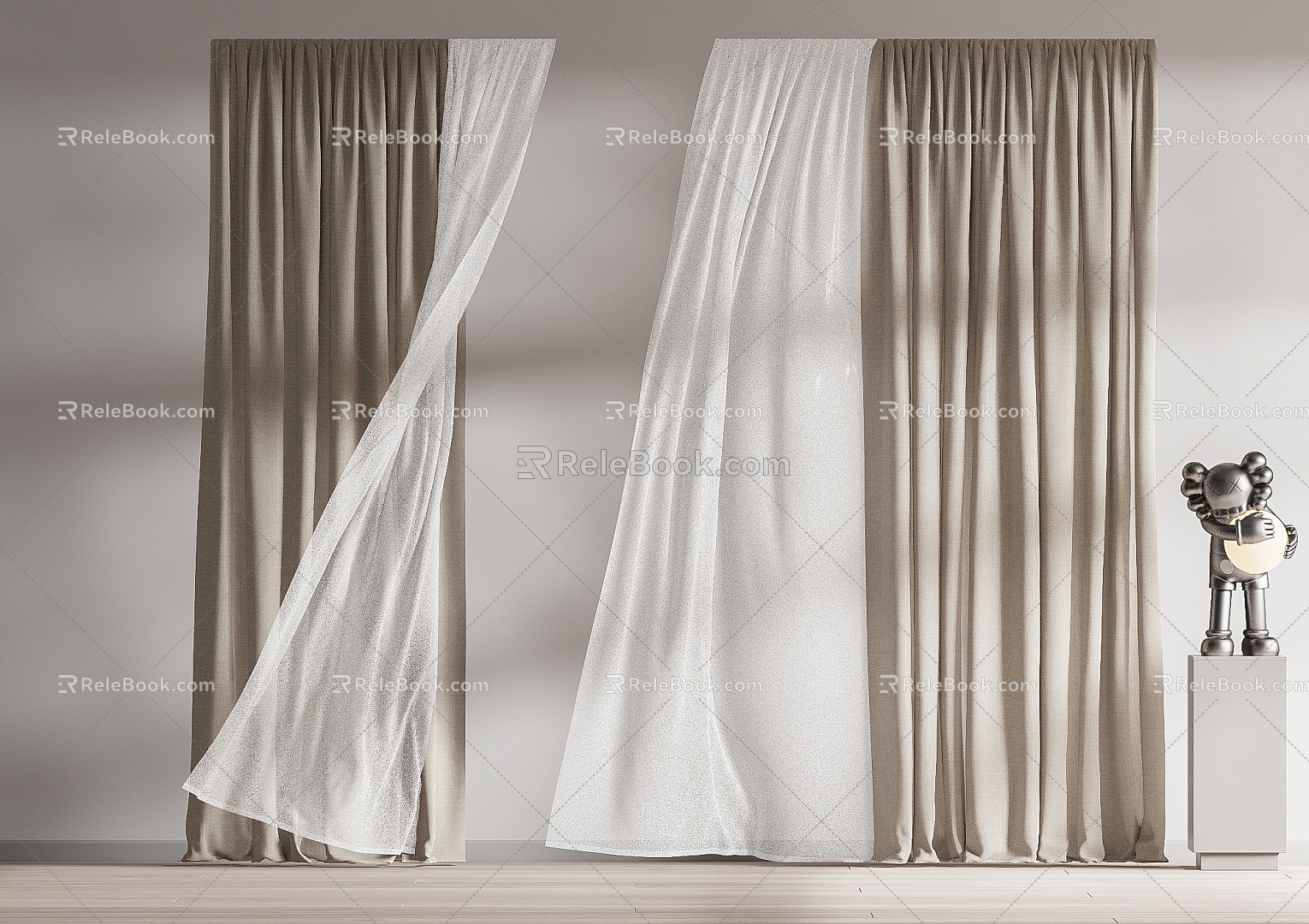 modern curtain fabric curtain gauze curtain fabric curtain model