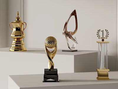 Modern Trophy 3d model