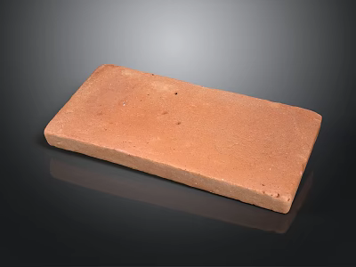 Red Brick as Essential Construction Material for Building Structures 3d model