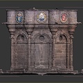 Altar Altar Temple Shrine Hero Altar Cartoon Building Outdoor Items Realistic 3d model