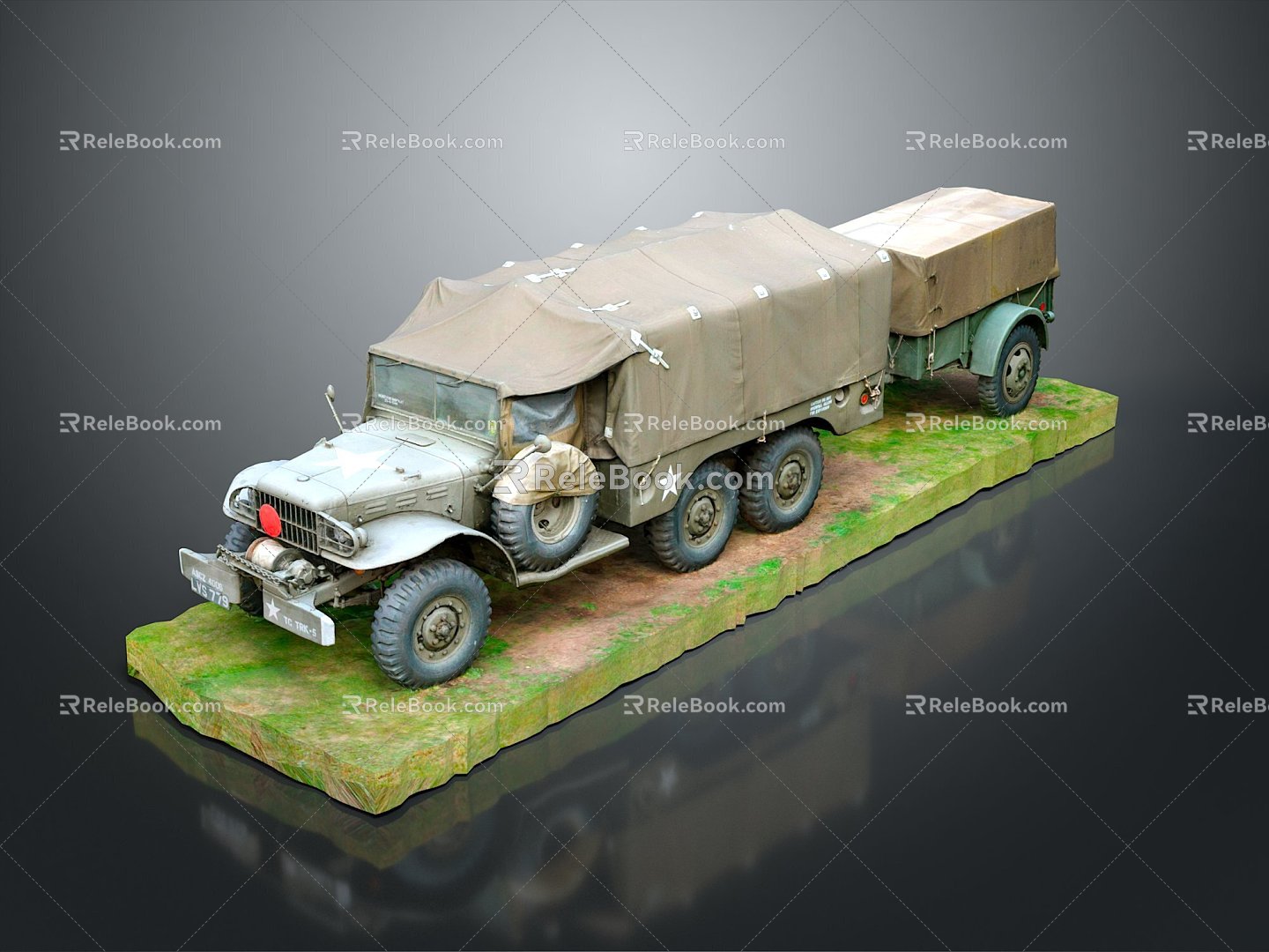 Modern Military Vehicle Bulletproof Vehicle Military Truck Military Card Armed Vehicle 3d model