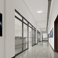 The Modern Corridor 3d model