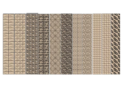 Modern Wall 3d model