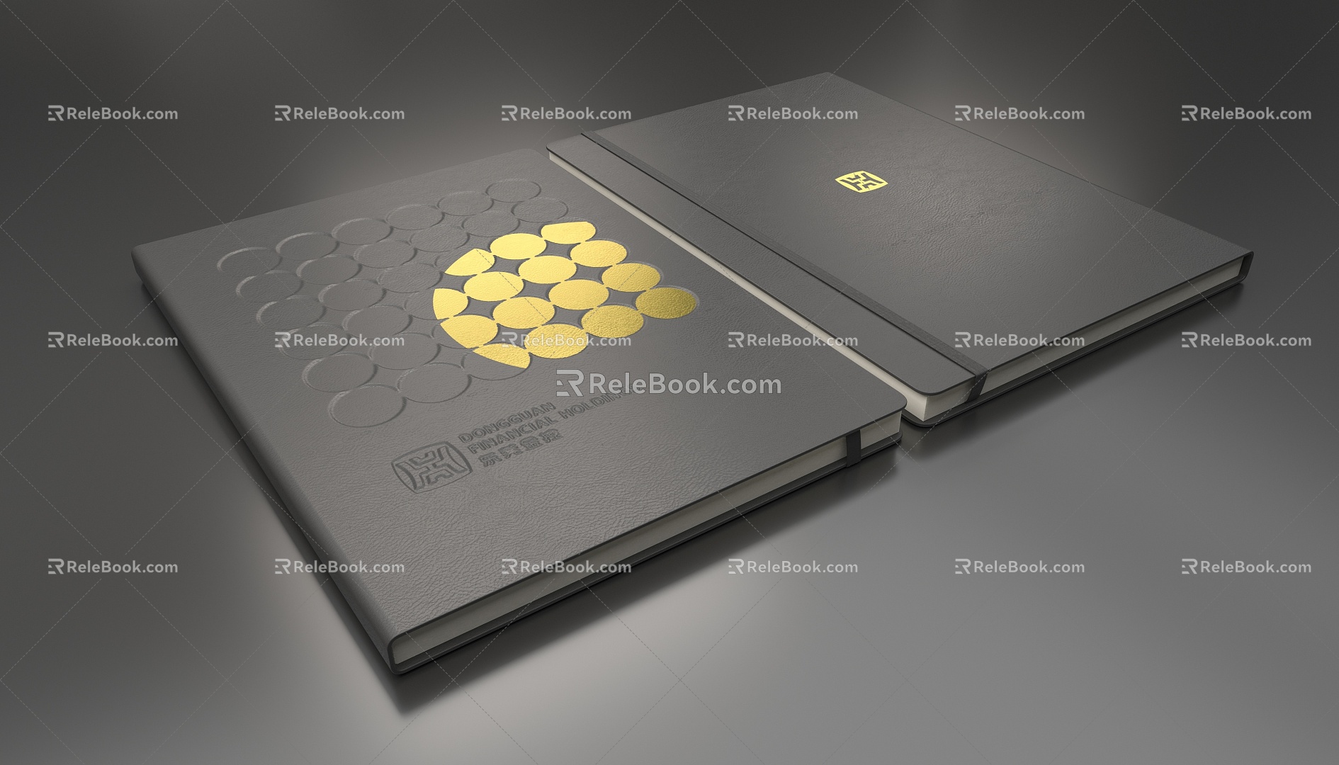 Modern Notebook Cowhide Notebook model