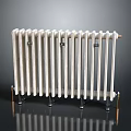 Modern Home Radiator With Multiple Heat Fins For Living Room Heating