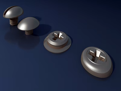 modern screw 3d model modern screw 3d model