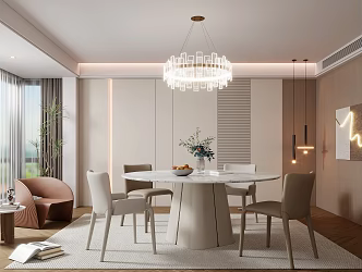 Modern Restaurant 3d model