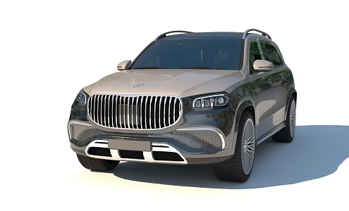 Luxury Car Maybach GLS Mercedes Maybach 3d model