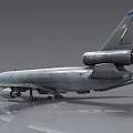 Silver Fighter Jet With Jet Engines Cockpit Windows Parked On Smooth Ground With Reflection 3d model