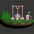 Game Environment Game Scene Fairy Tale Scene Fairy Tale Magic Scene Magic Item Fantasy Scene 3d model