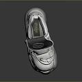 Casual White High Top Shoes With Velcro Straps And Thick Sole Design