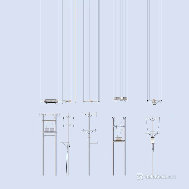 High Performance Industrial Equipment for Heavy Industry Manufacturing and Construction Needs 3d model 