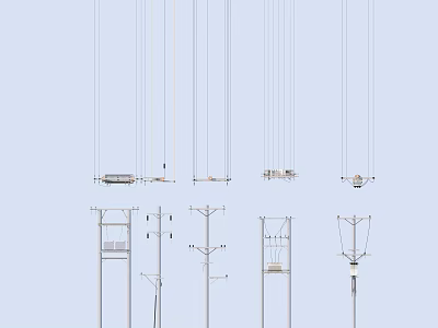 High Performance Industrial Equipment for Heavy Industry Manufacturing and Construction Needs 3d model